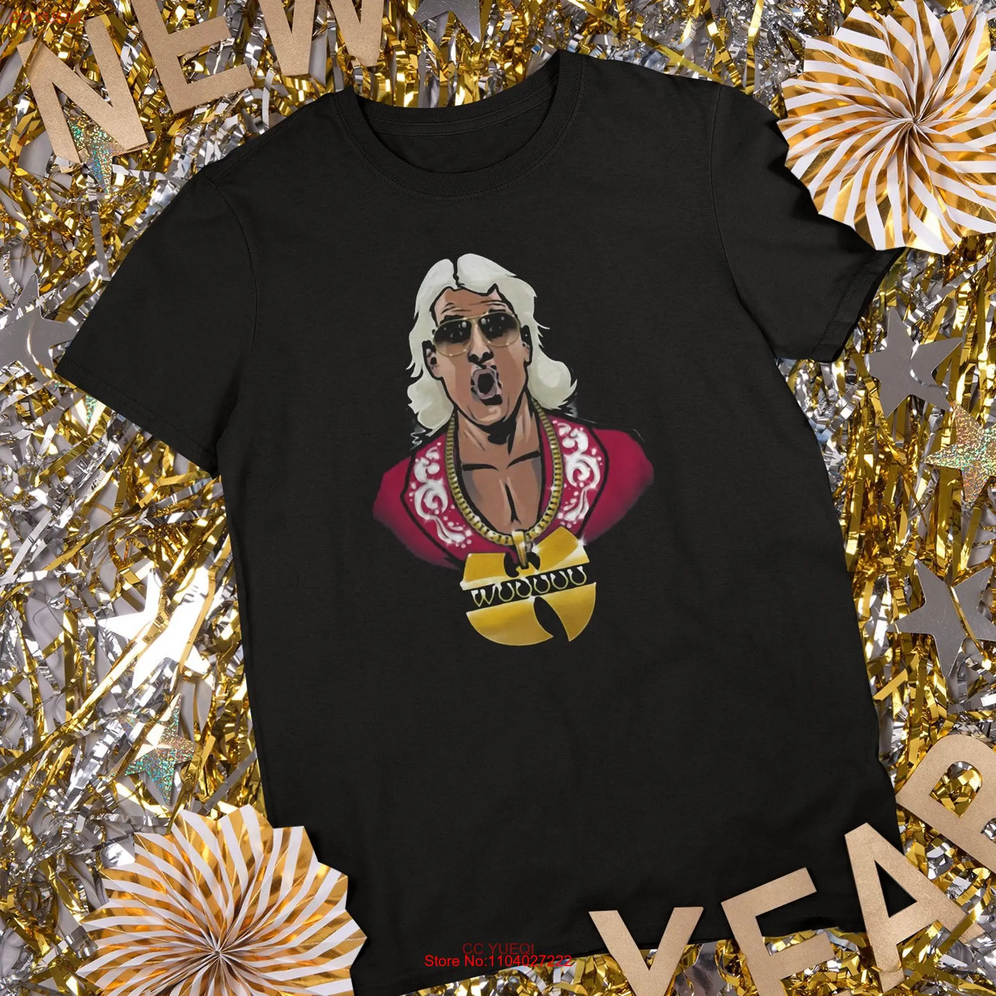 Wrestling Ric Flair T Shirt long or short sleeves