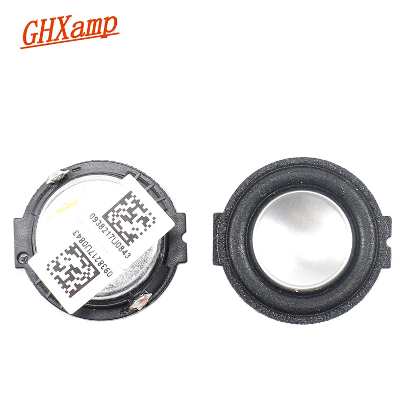 GHXAMP For PEERLESS 30N18AL04 PMT 1.25inch 31mm full Range Micro Speaker 4ohm 3W aluminum cone Neodymium HIFI for JBL DIY 2PCS