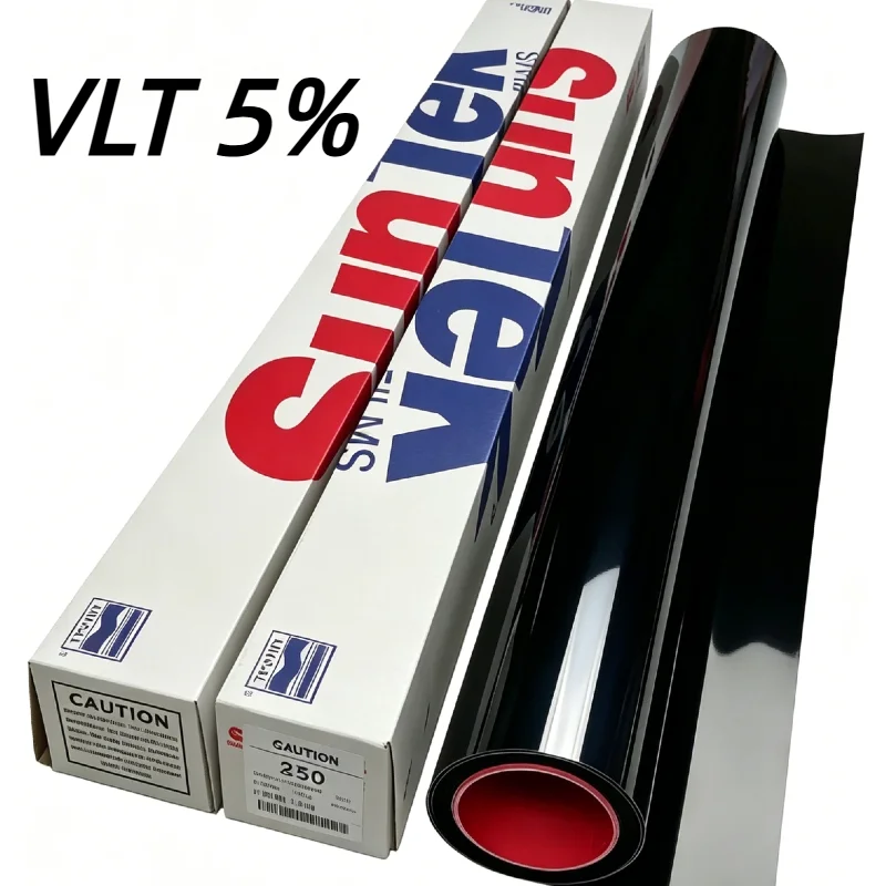 

Suntek 5% VLT Nano Carbon Auto Window Film UV99% PET Heat Blocking No Signal Blocking HD No Fade Anti Glare Privacy for Building