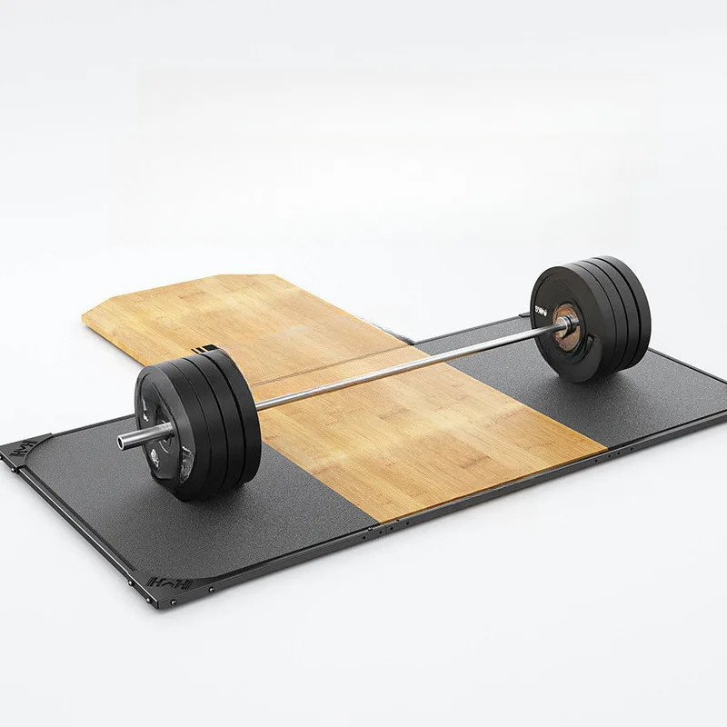 

Weight platform Deadlift table Solid wood T-table Commercial fitness equipment Squat rack Cushioning deadlift table Hummer