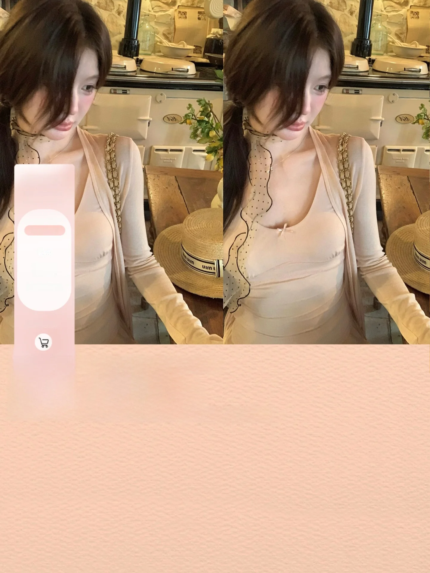 

White Water Women Ice Oxygen Lazy Set Modal U-ne Strap Vest Women Summer Design Sensation Waist in Slimming Top