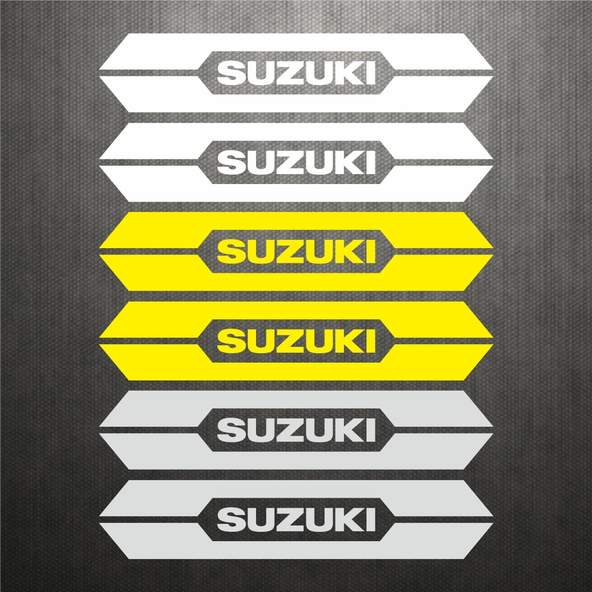 Suzuki Motorcycle Stickers Decals Logo Tank Emblem