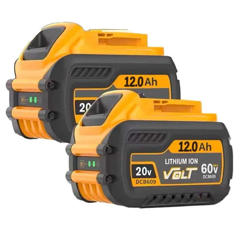 

1PCS 20V/60V for Tool Brand Battery MAX Replacement Lithium-ion Battery Pack,Suitable for Dewat 60V Lithium Battery