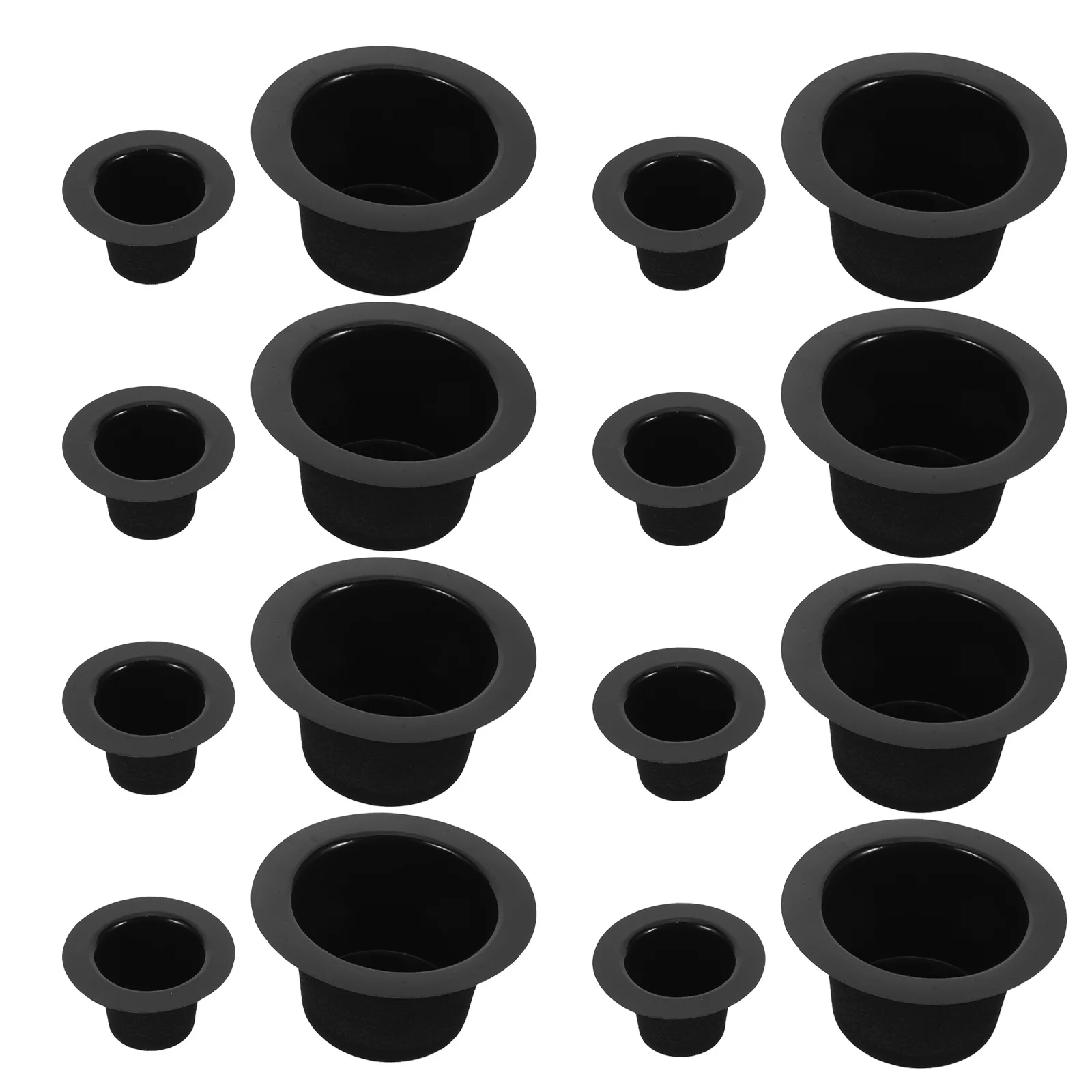 

60Pcs Miniature Snowman Hats Black Small Top Hats for DIY Crafting Hair Accessories Party Supplies Mini Black Snowman Hat