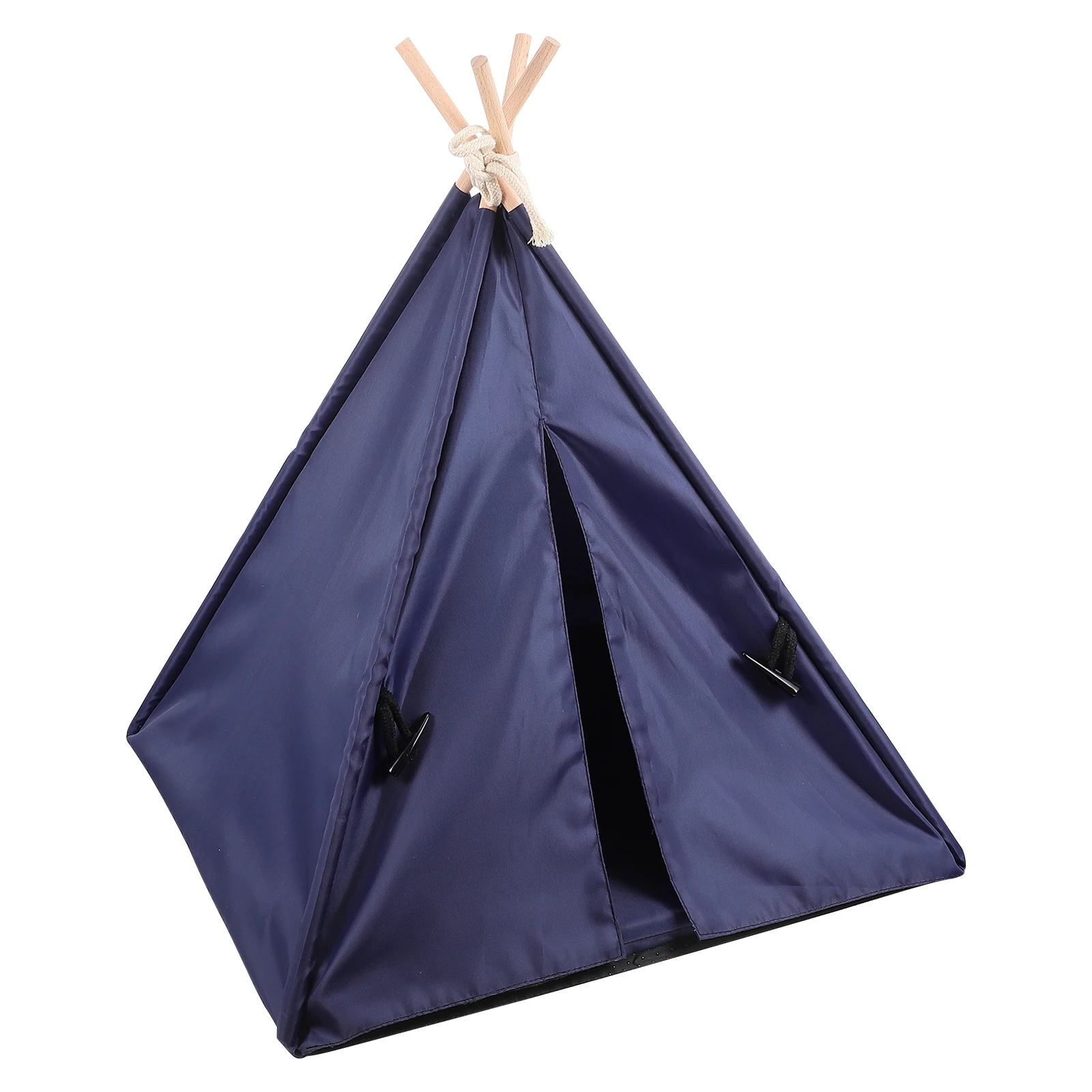 Shade Tent Waterproof Pet House Teepee for Pets Dog Tents Small Dogs Navy Indoor