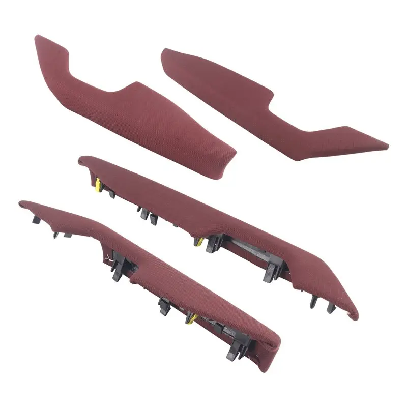NEW-Front Rear Door Armrest Handle Cover Panel Set(4Pcs) For Toyota Hilux 2015-2024 L& R Base Plate Lid