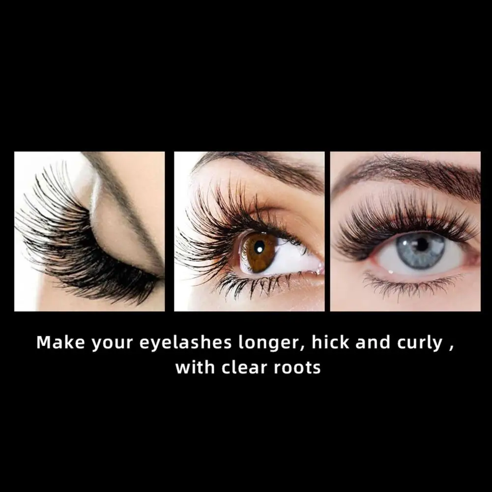 Natural Mascara for Long Eyelashes Slender Mascara for A Natural Look Waterproof Mascara for Big Eyes Long-lasting Thick Curling