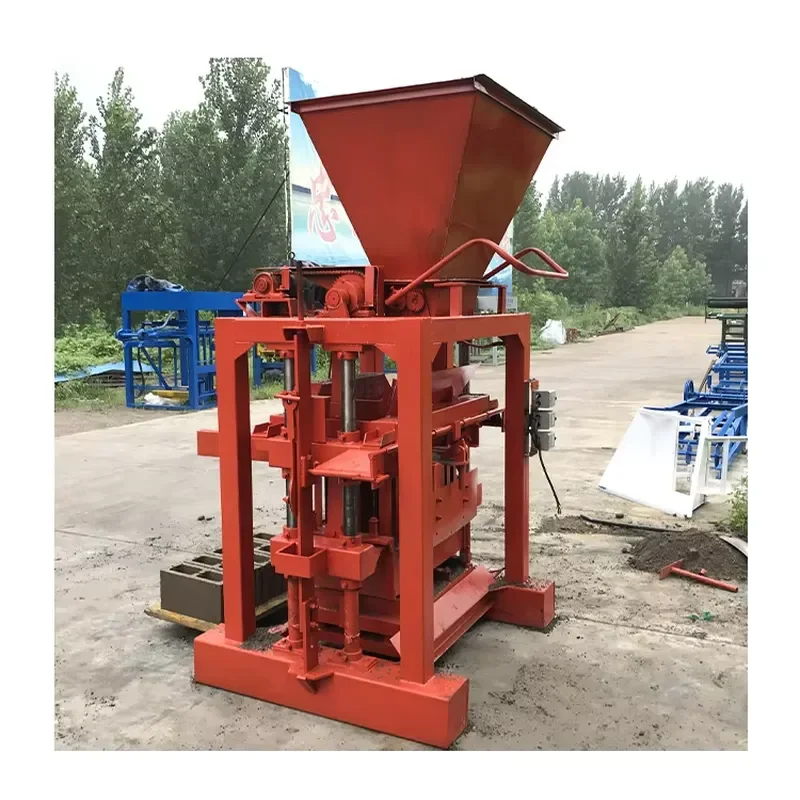 Factory Price Cement Block Making Machine Small QTJ4-35 Cement Block Paver for Sale