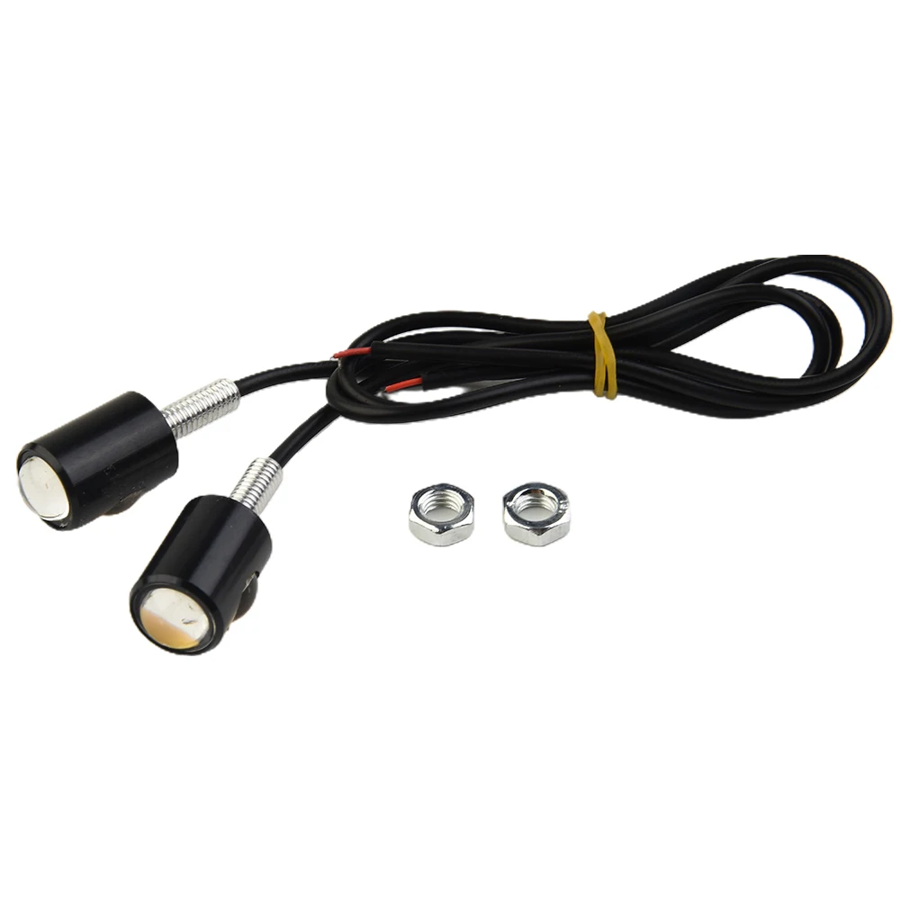 

Car Moto Turn Signals Amber Tiny 12V Bulb Car Easy To Install Indicators Low Consumption Motorcross High Quality