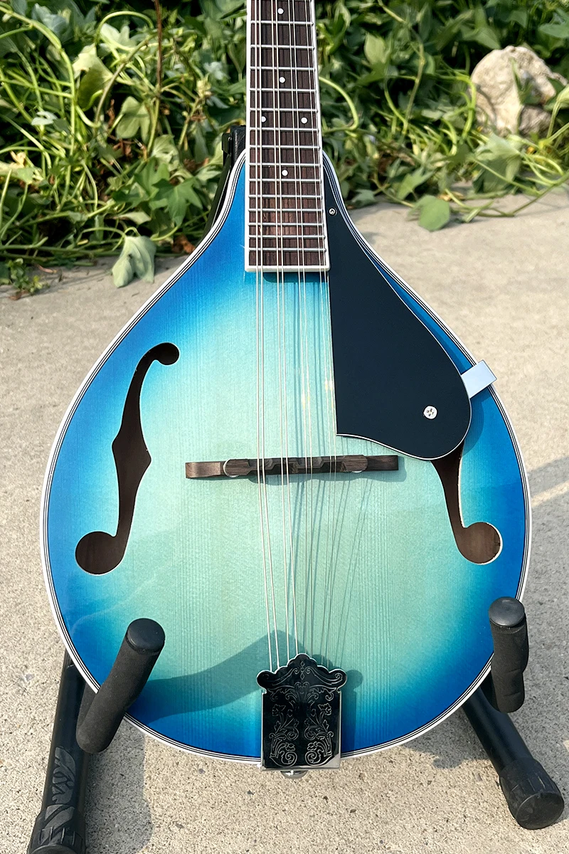 8 String Beginner Mandolin, Easy to Play Musical Instrument, Great Gift for Musicians, High Quality Craftsmanship