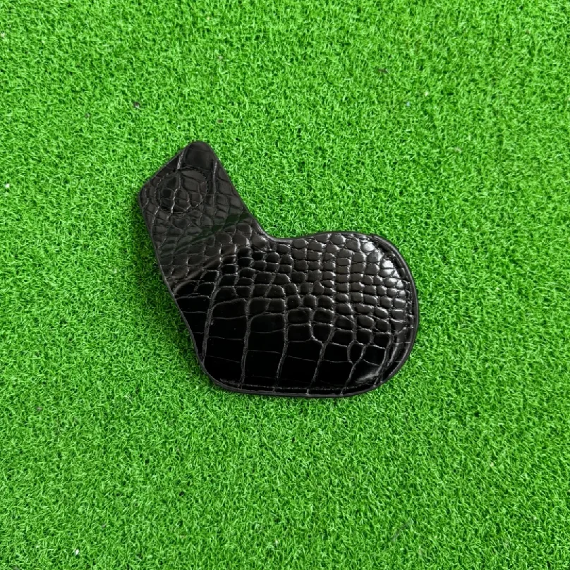 Golf Irons Cover With Strong Magnet Closure 8 Colors Iron Headcover Wedges Covers Solid PU Headcovers