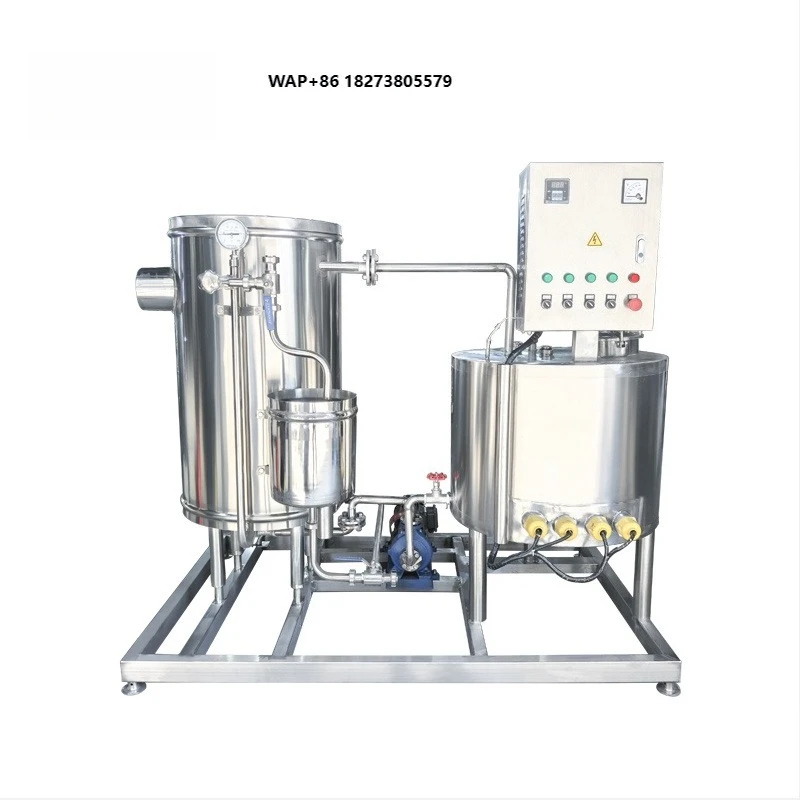 1T Fully Automatic Stainless Steel Electric Heating 115C Instant Food Sterilizer for UHT Milk Juice Jam & Paste