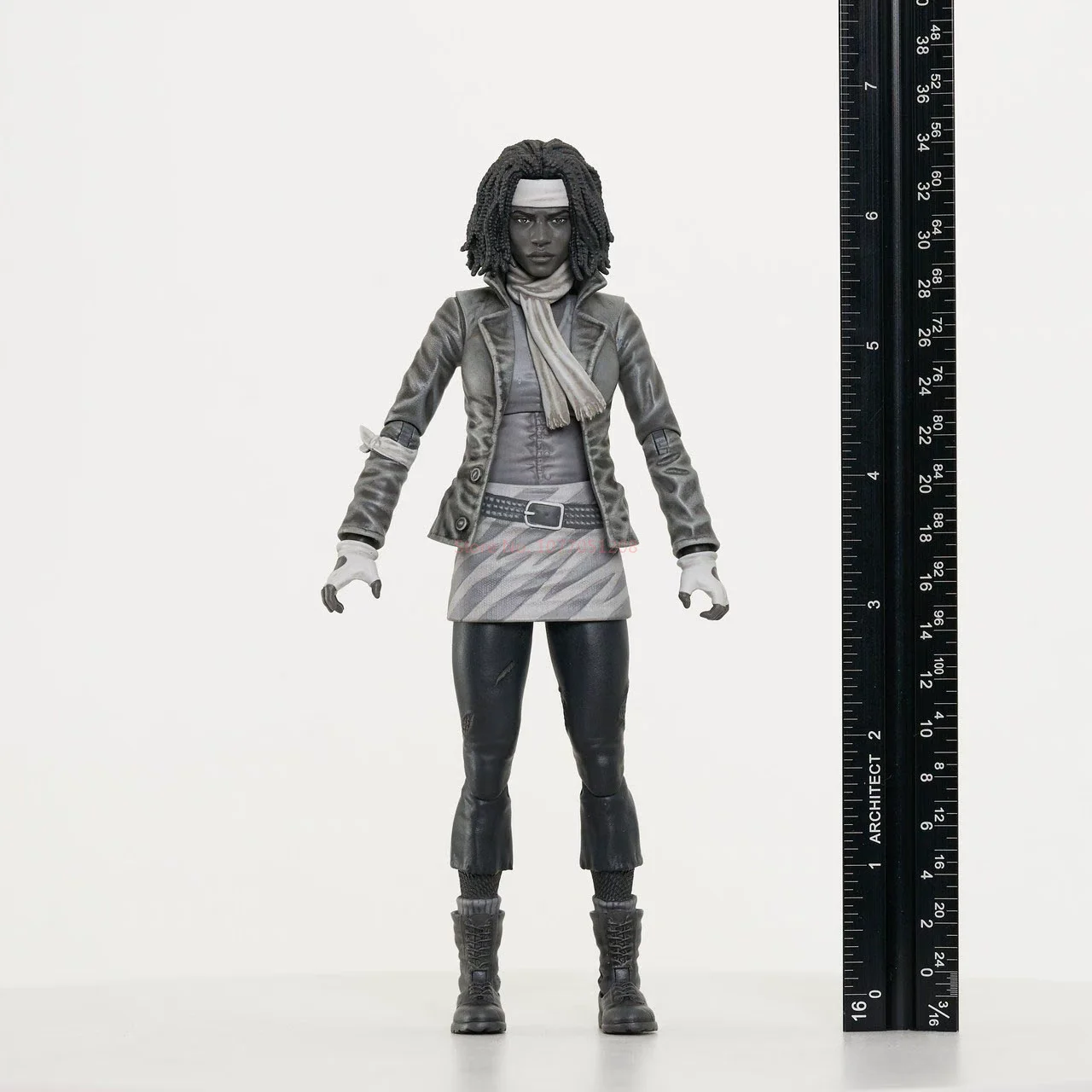 En Stock, escala 1/12, versión cómica de The Walking Dead Michonne o Rick, guerrero masculino, conjunto completo, modelo de figura de acción de 7 pulgadas, juguete