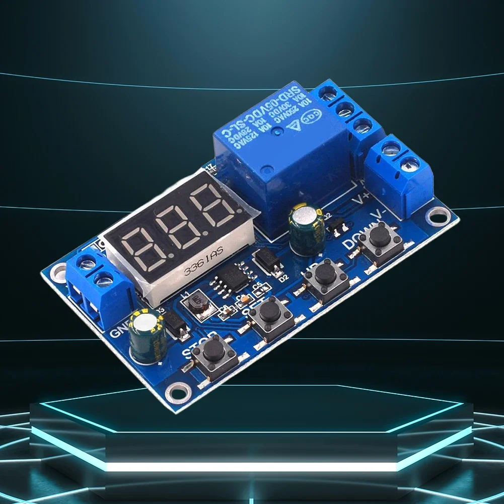 DC6-40V Battery Charge/Discharge Module Undervoltage/Overvoltage Protection Integrated Voltmeter for Industrial Supplies