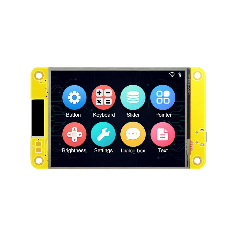 شاشة تعمل باللمس وحدة العرض لاردوينو ، LCD TFT ، ESP32 ، واي فاي ، لوحة بليه ، ESP32-2432S028R ، ILI9341 ، 240x320 ، 2.8"