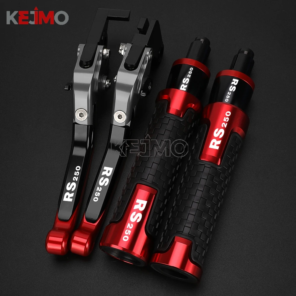 

Accessories Adjustable Brake Clutch Lever Handlebar Handle Bar Grips Ends For Aprilia RS 250 RS250 1998 1999 2000 2001 2002 2003