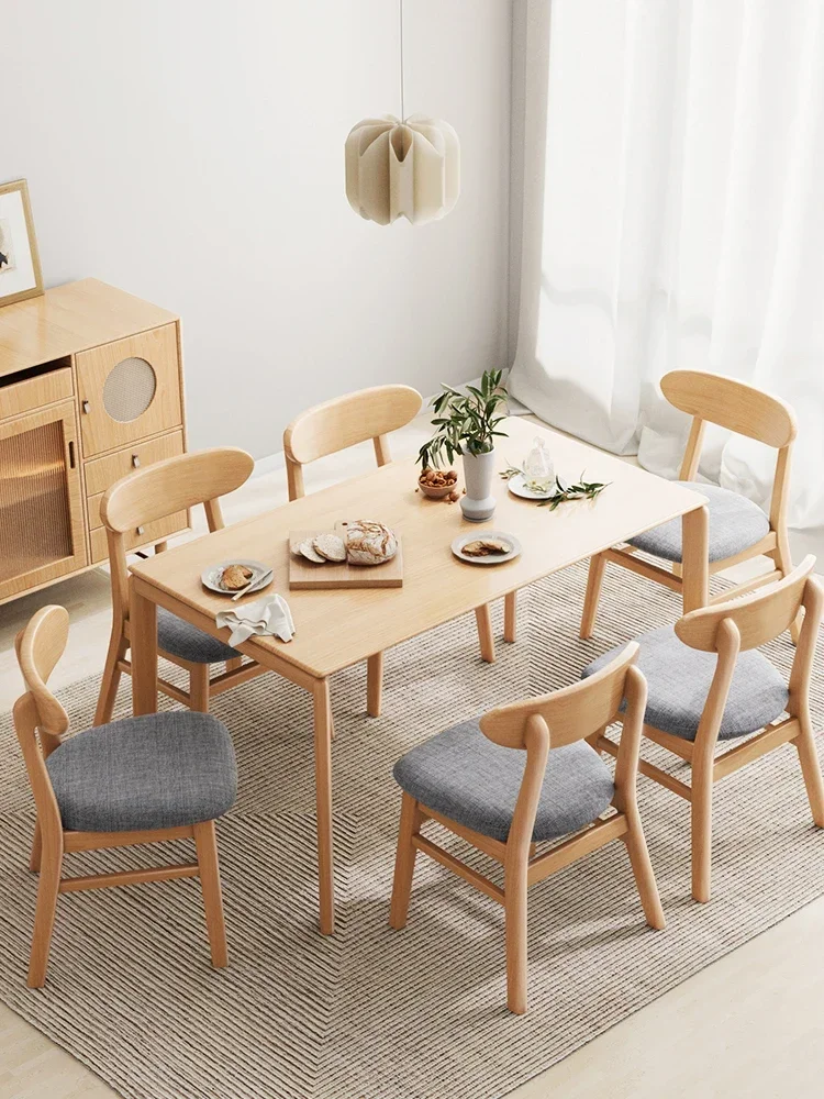 

-Household dining chairs, solid wood dining tables, chairs, tea chairs, minimalist modern commercial soft bags, leisure study,