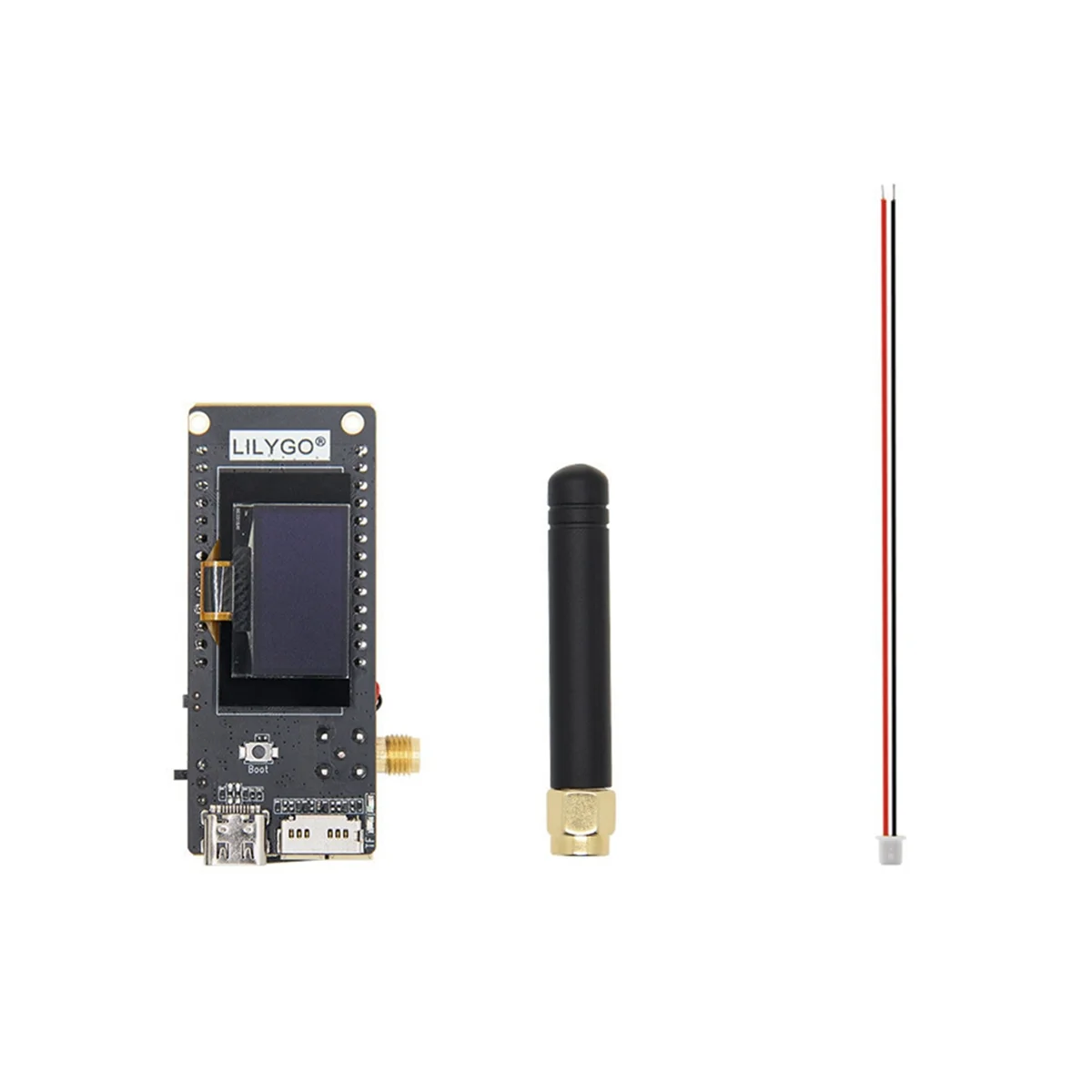 

A49T T3S3 MVSRS ESP32-S3 LoRa Development Board SX1262 915MHz OLED Display Voice Communication Bluetooth 5 Wi-Fi IoT Module