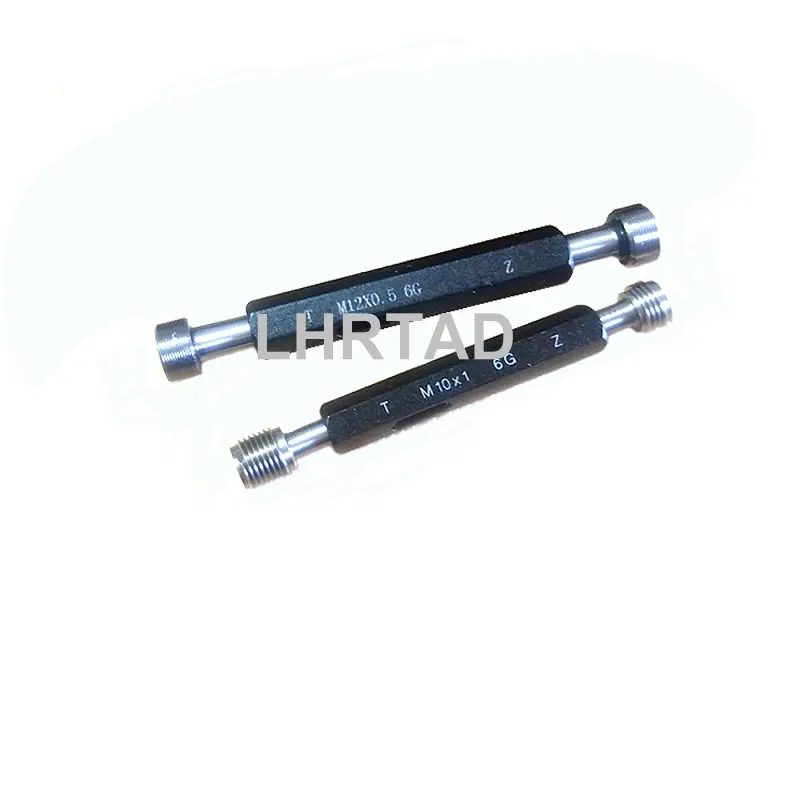 6G T Z GO NOGO Metric thread plug gauge M1 M1.2 M1.4 M1.6 M2 M2.5 M3 M4 M5 M6 Fine Thread gage M8 M10 M12 M14 M16X1 M18X1 M20X1