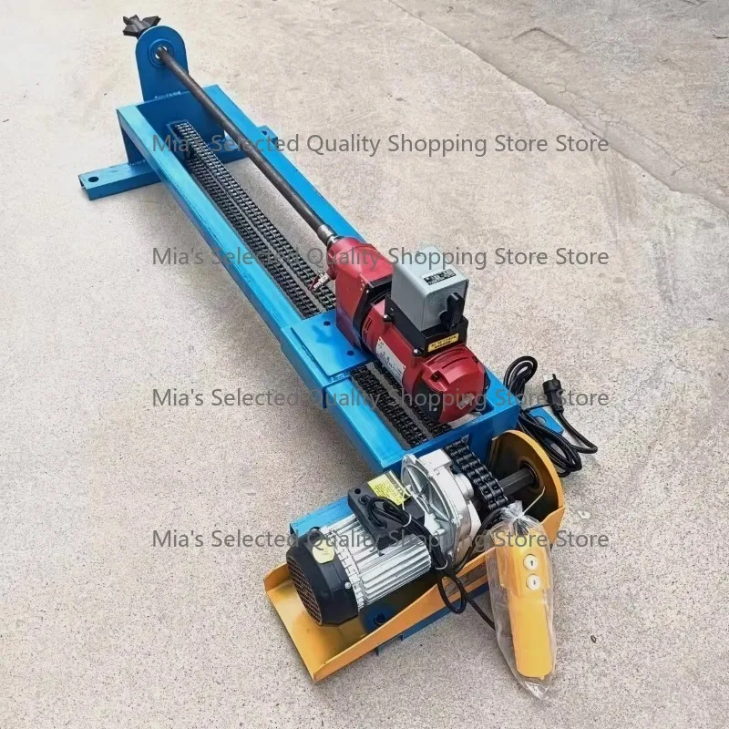 small rhinestone pipe jacking machine, crossing punching machine, hydraulic automatic tap water into the home pipe layingmachine