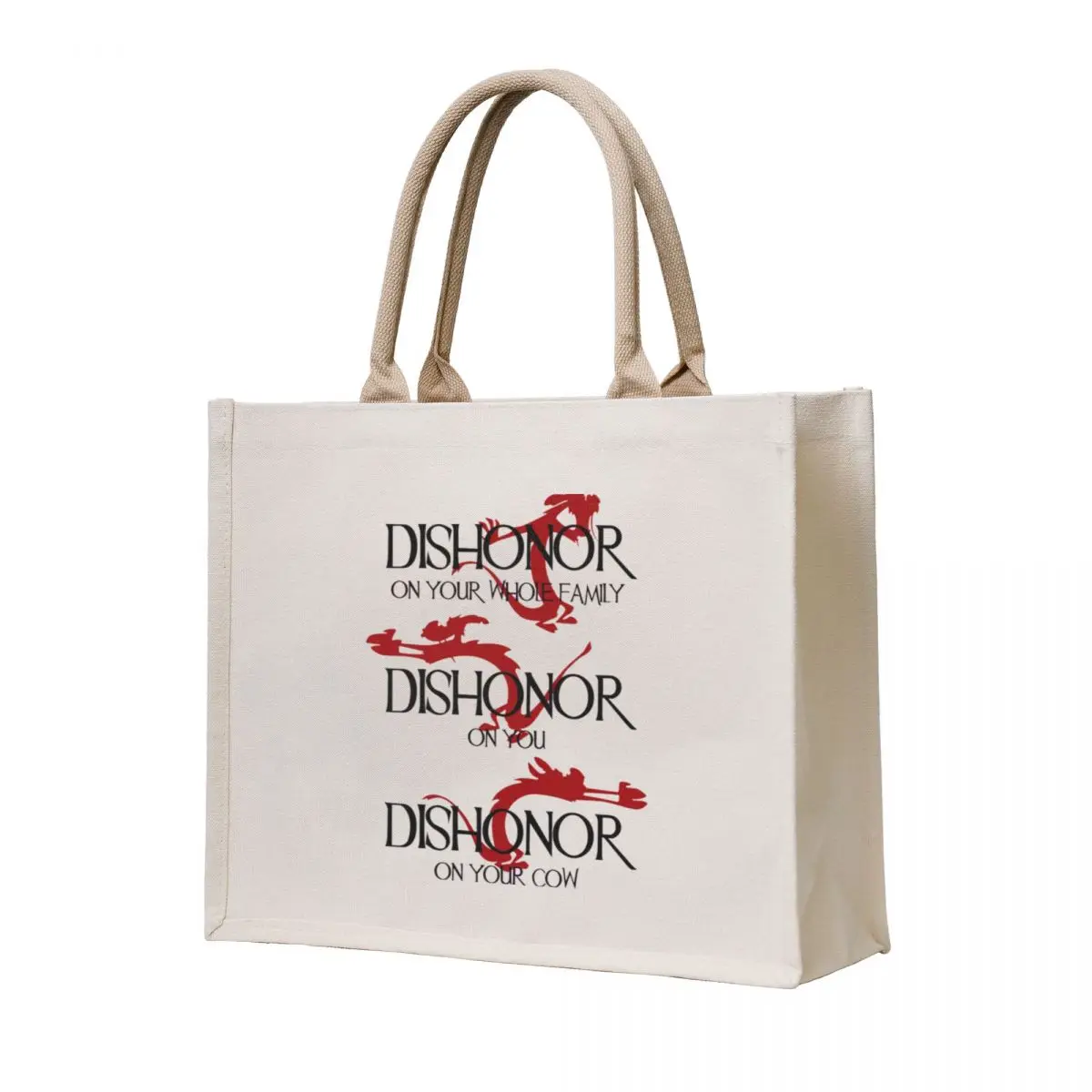 

Mushu Dishonor On You 1 Tote Bag shopper bags tote bag screen Custom bag