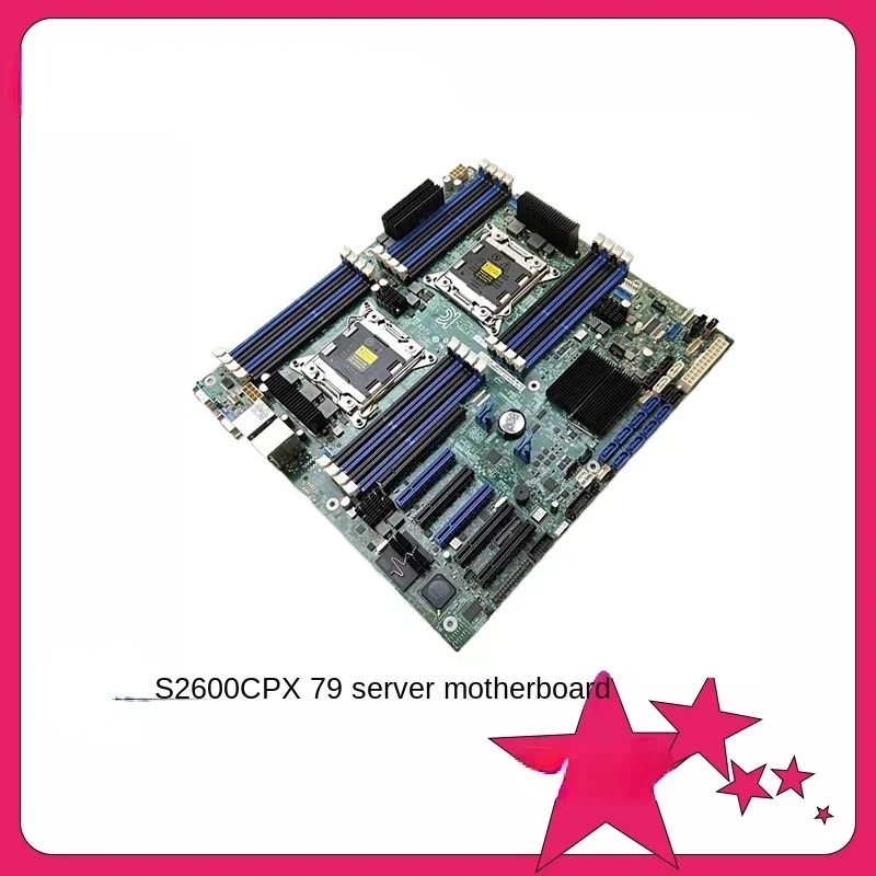 X79 Server Mainboard Game Multi-Open Rendering E5-2600V2CPU