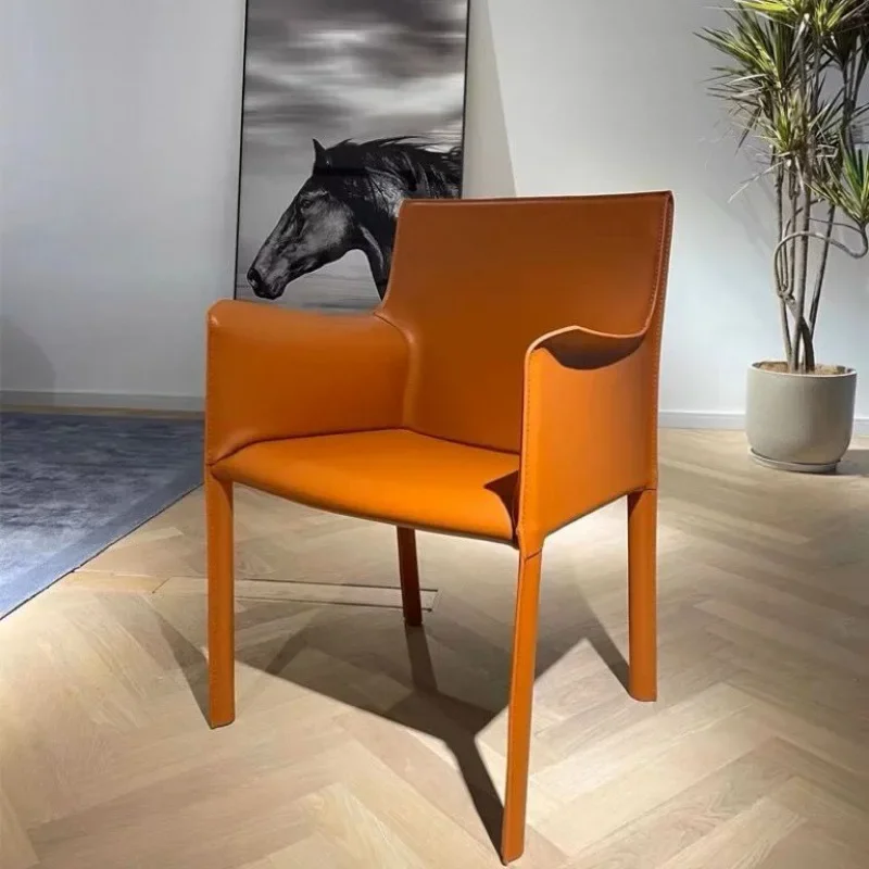 الشمال، سرج الجلود، كرسي الطعام، المنزلية، الفاخرة الخفيفة، الراقية، عارضة، كرسي