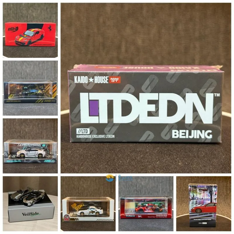 1-64-hec-exhibition-limited-edition-64-nsx-dc2-911-gt3r-r34-r35-xiali-jza80-gr86-812-alloy-die-cast-static-car-toy-model