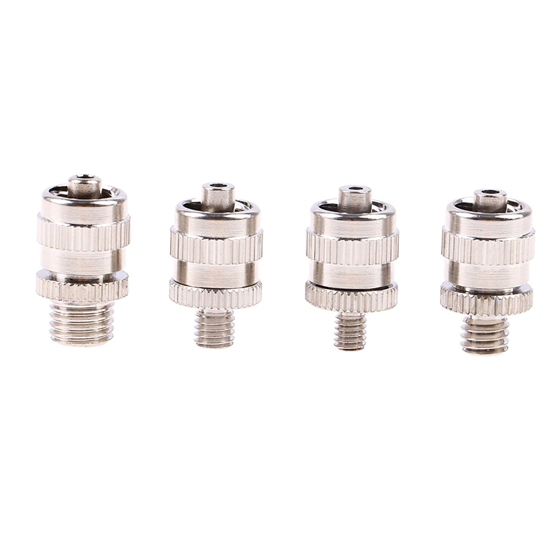 【LM】1pcs High Quality M4 M5 M6 M8 Screw Thread Nickel Plated Brass Syringe Metal Luer Lock Adapter