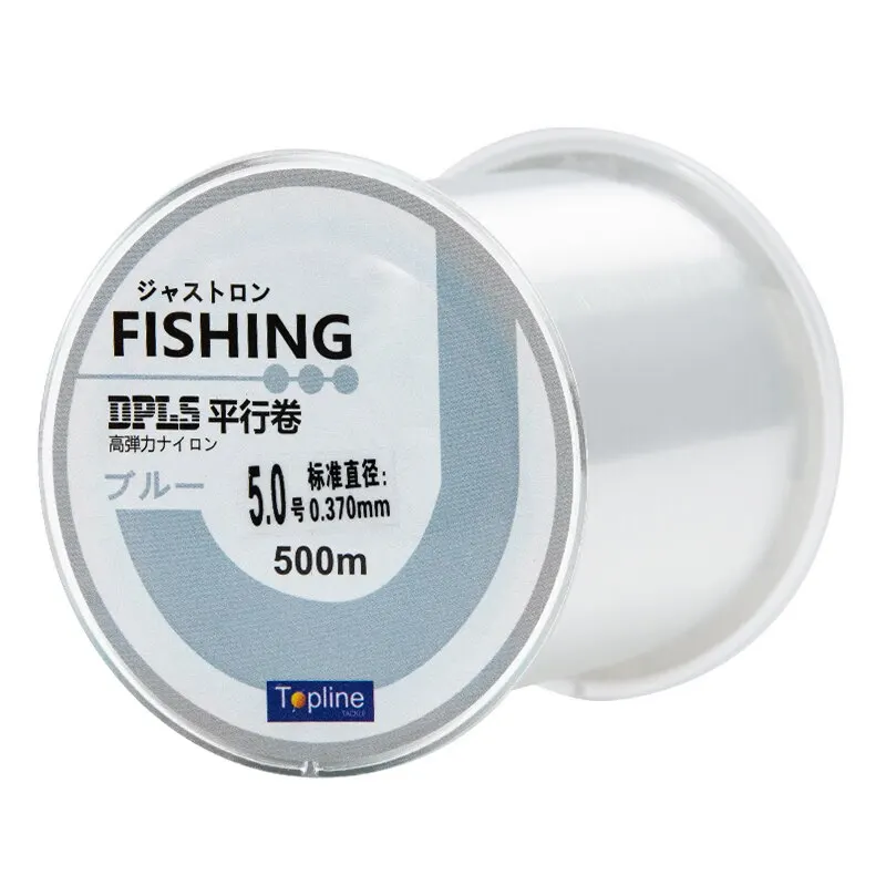 Nylon Fishing Line Japanese Super Strong Monofilament Main Line 500m 0.4mm 2mm 2.5mm 3 16LB Fishing Cord for Saltwater