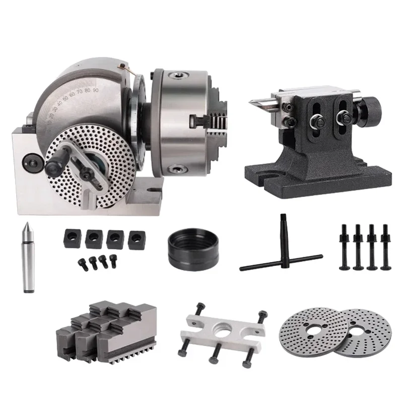 TBM milling machine universal indexing head BS-4 indexing head gear parts without tail seat