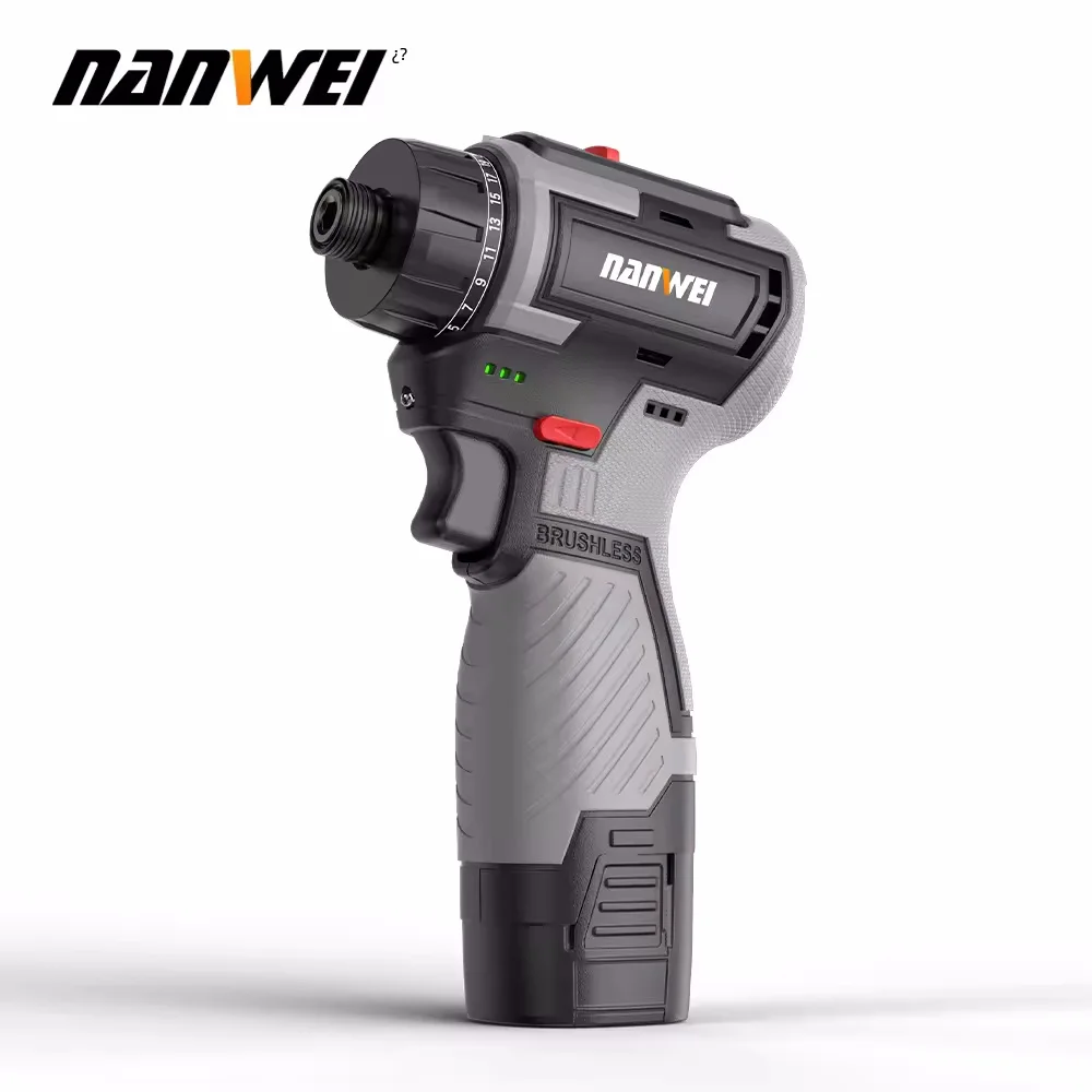 

NANWEI 16.8V Lithium-Ion Cordless Drill Brushless Universal Handheld Screwdriver Household Installation Repairing Tools