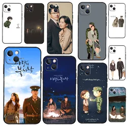 Crash Landing On You Case For iPhone 13 11 12 14 15 16 Pro Max XR XS X Plus 13 Mini Bumper Cover Capa
