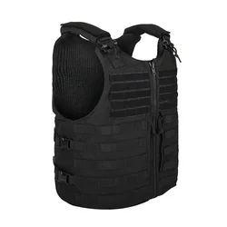 Outdoor Stab Proof Jacket Men Plate Carrier Safety Equipment Combat Training Protective Quick Release Buckle Tactical Vest M / L