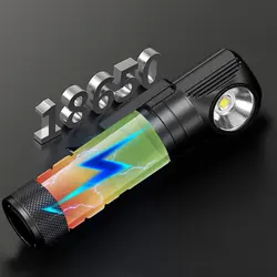 Linterna LED SST40 carga magnética imán trasero indicador de potencia
