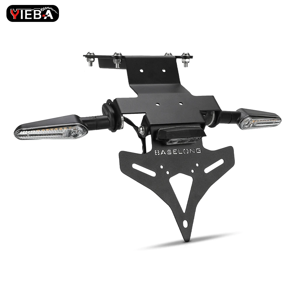 YIEBA 2025 Tail Tidy Fender Eliminator For YAMAHA YZFR3 YZF R3 R25 2014 - 2026 MT-03 MT-25 Rear License Plate Holder Bracket Kit