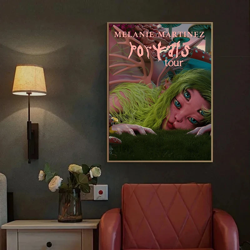 Singer Melanie Martinez Portals New Music Album Poster Canvas Painting HD Printed Wall Art Pictures Room Home Decor Fans Gift