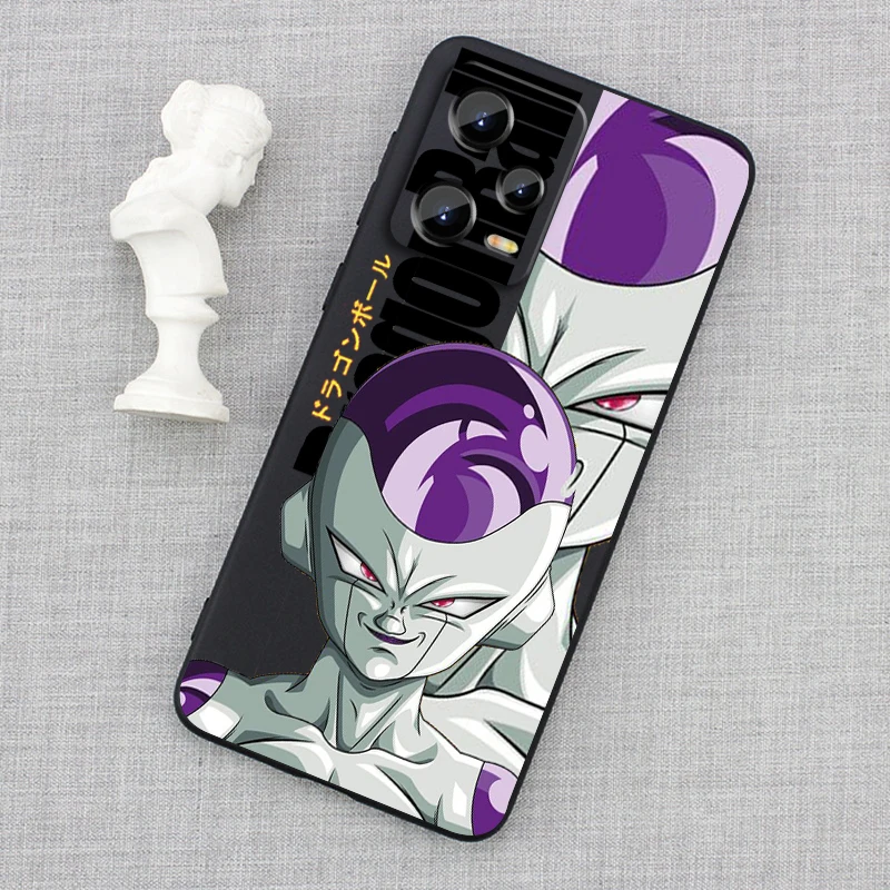 D-Dragon Ball Z Goku Cool For Xiaomi Redmi Note 13 12R 12 12S Turbo 11 11T 11S 10 10S Pro Plus 5G Black TPU Phone Case