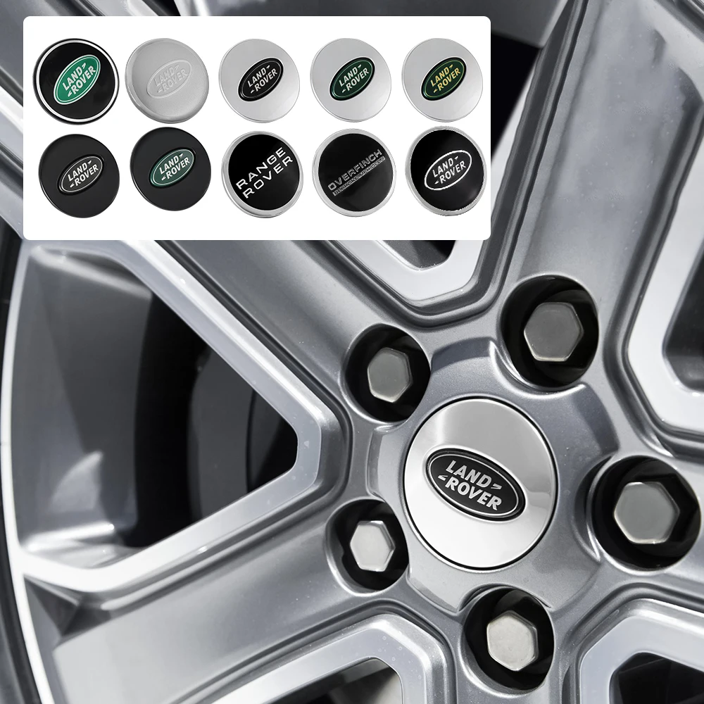 4pcs 62mm Car Wheel Center Cap Rim Logo Hub Lid For Land Rover Discovery 2 3 4 Range Rover Sport Evoque L322 Velar Accessories