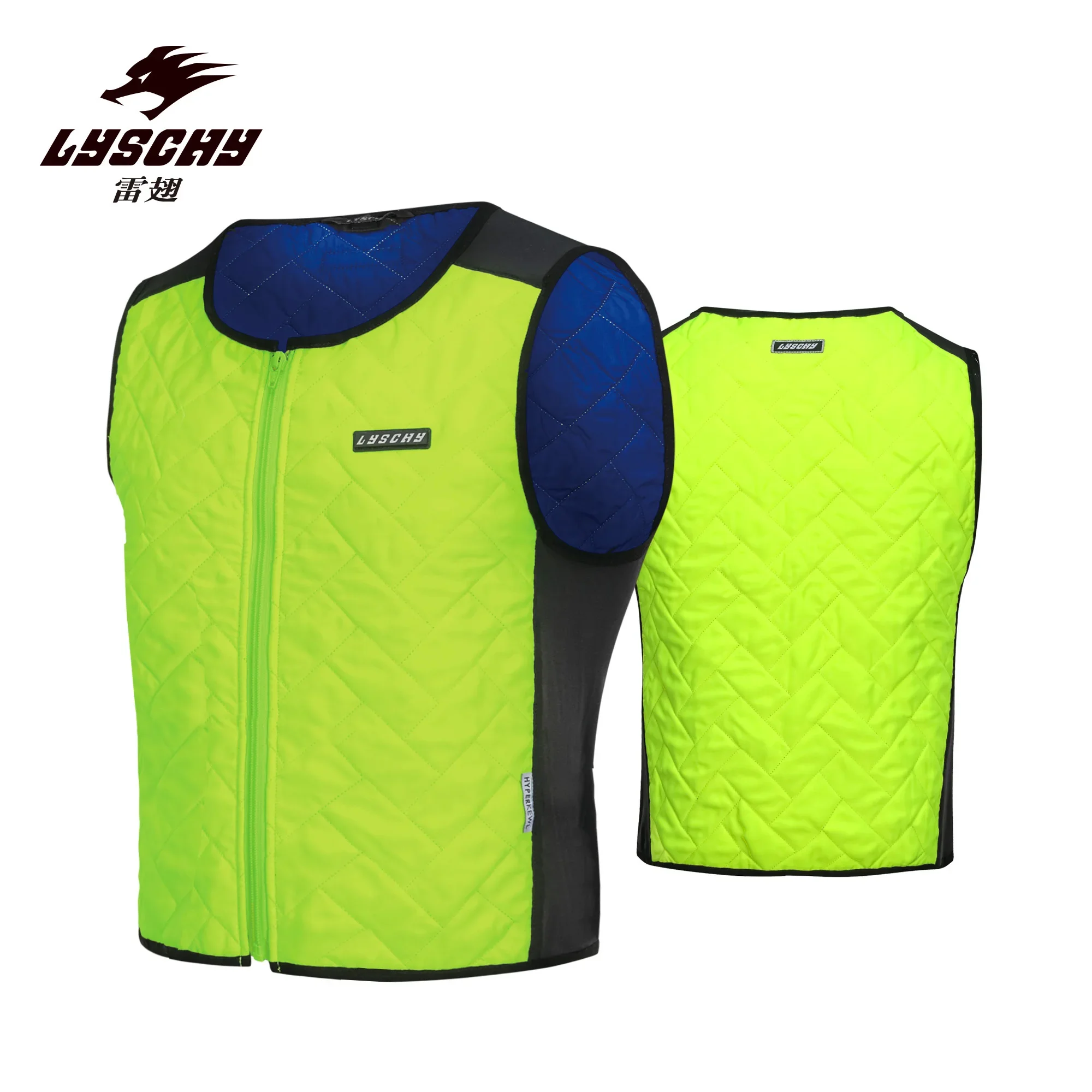 

LYSCHY Motorcycle Summer Vest Water Cooling Vest Breathable Physical Cooling Vest Fast Cooling Top Vests