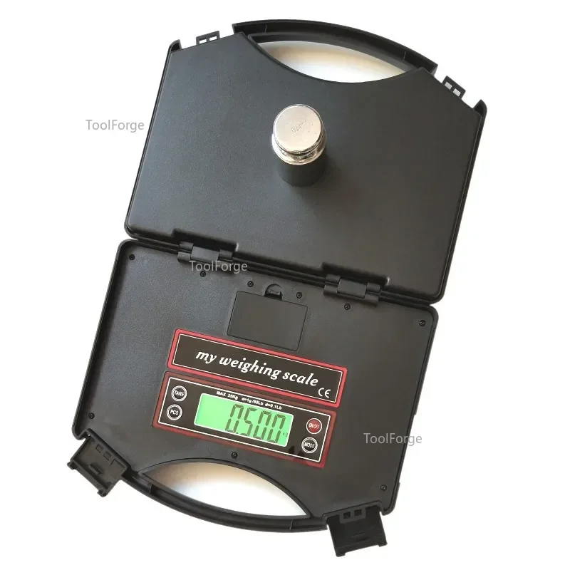 Portable Kilogram Gram Food 	g、oz、Lb、ml、g/ml 25kg/1g Portable Electronic Scale Specialized for Express Delivery Packages