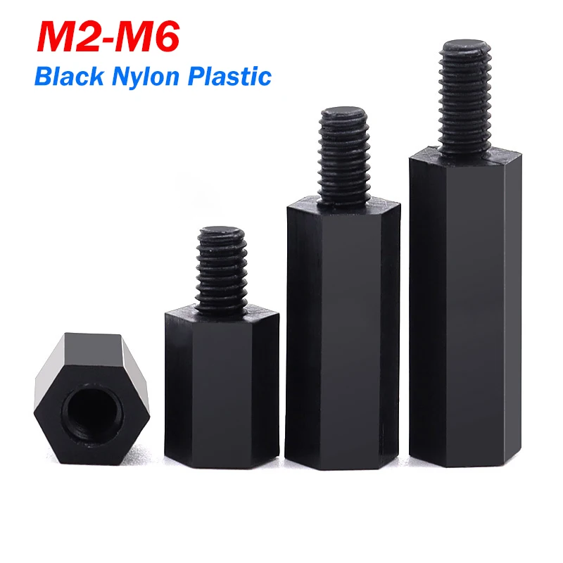 10~50PCS Black Nylo…