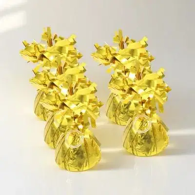 

5pcs Weights Party Supplies Decor Accessories Wedding Birthday Weight Blocks Reusable Helium Pendants Balloon Holder For Table