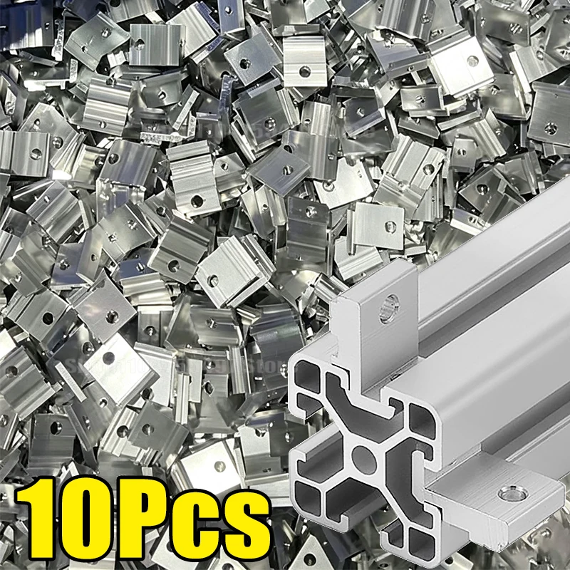 Wholesale Aluminum Alloy Fixing Side Panel Bracket 2020 4040 Fixing Parts Machine Frame Construction Component Hardware Supplies