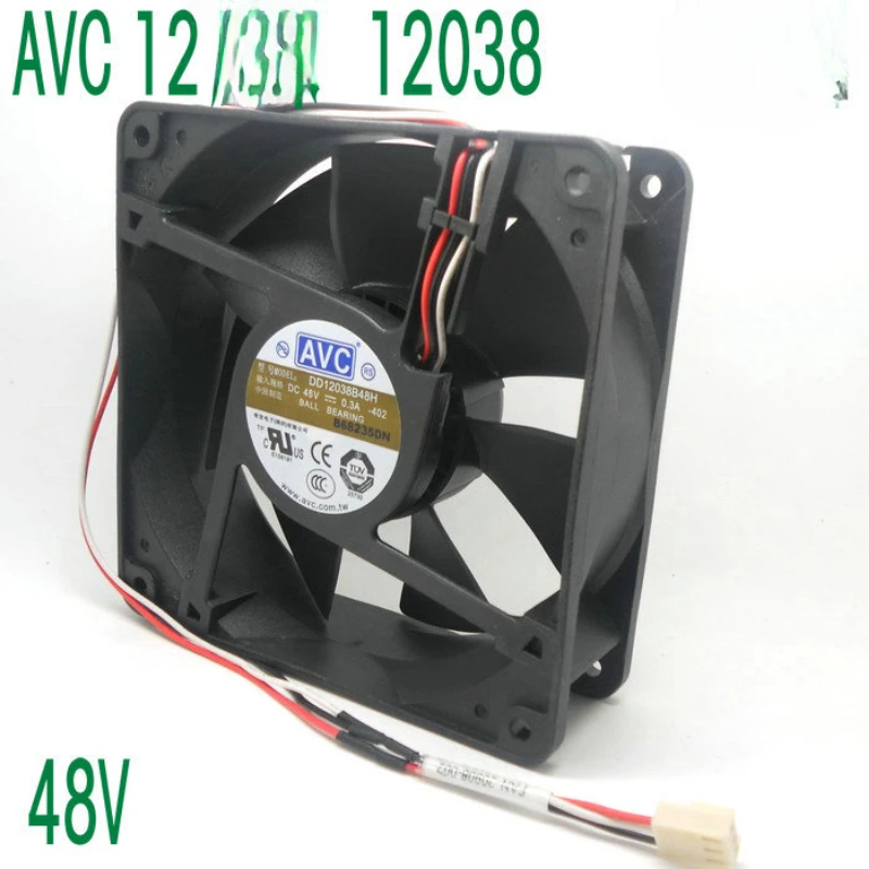 

AVC 48V 12cm 12038 Double Ball Fan DD12038B48H