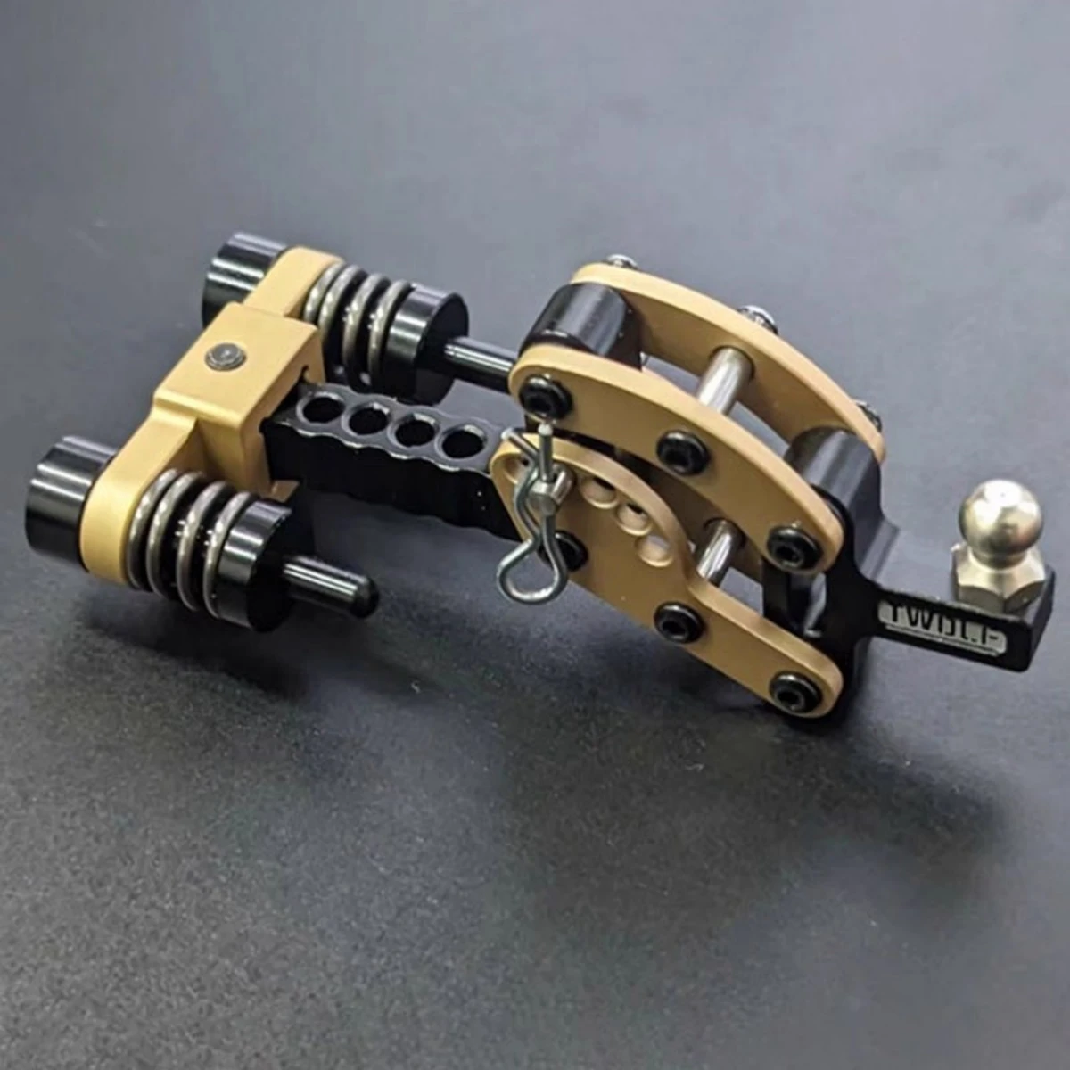 

Металлический фаркоп (с амортизаторами) для гусеничного грузовика в масштабе 1:8, TWOLF M715 715, опционная часть радиоуправляемого автомобиля