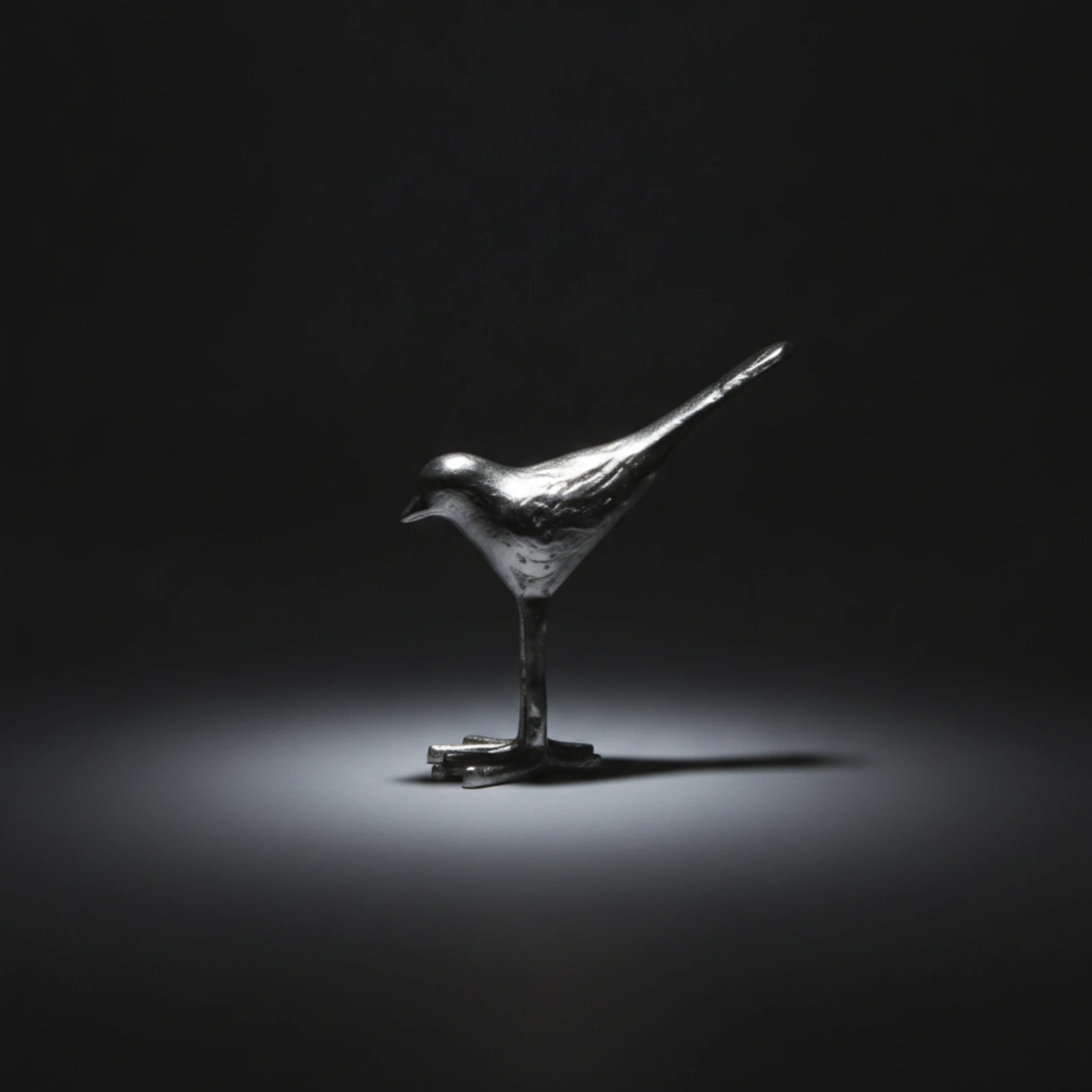 Bird Figurine Sleek Bird Figurine with Base Ornament Decorative Decor Indoor for Shelf, Living Room