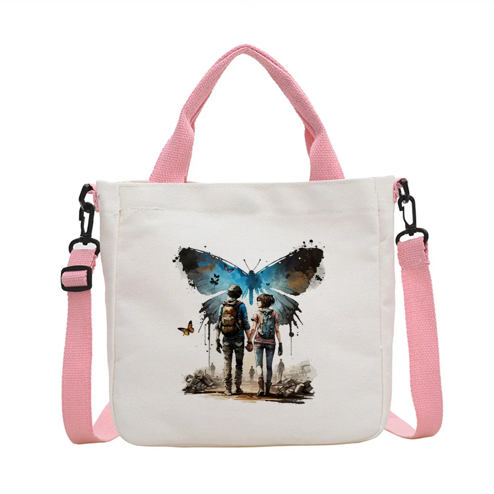 Life Is Strange tote bag grocery reusable torba na zakupy canvas  personnalisable woman