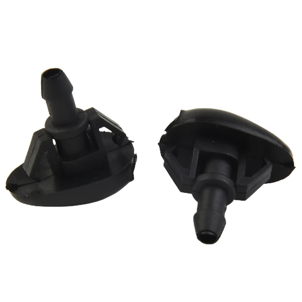 2pcs Car Front Windscreen Washer Jet Nozzle Sprayer For Nissan Navara D22 D40 Pickup Silvia S14/15 Washer Outlet Wiper Nozzle