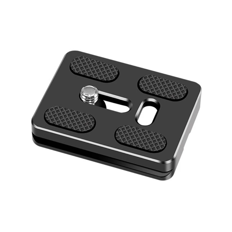 Aluminum Alloy 1/4 Quick Release Plate PU50 PU70 38mm Clamp Mount For Camera Tripods Professional